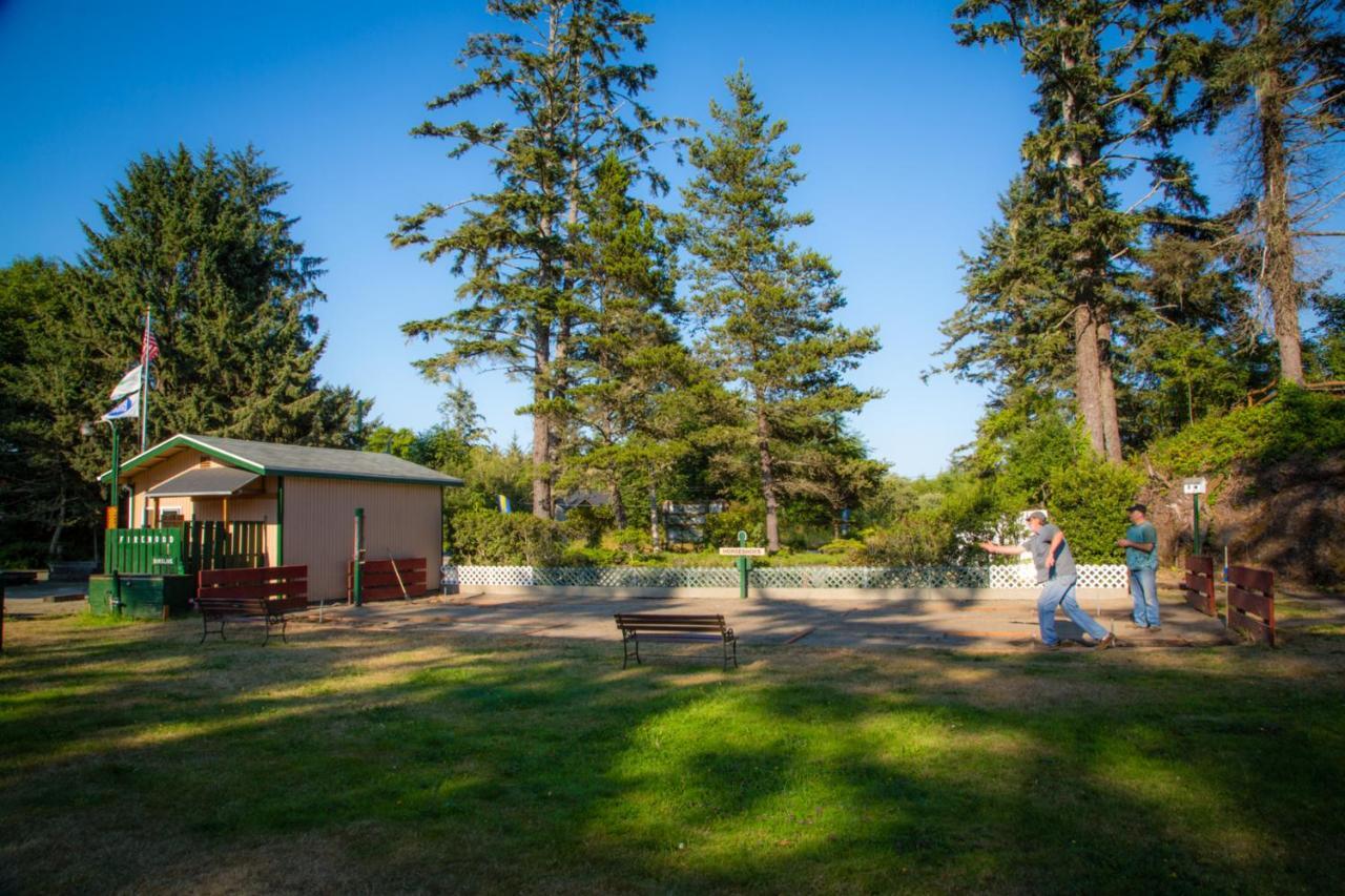 Long Beach Camping Resort Yurt 8 Oceanview Exteriör bild